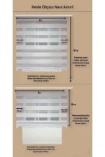 EKONOMİK POLYESTER STOR PERDE - Görsel 5